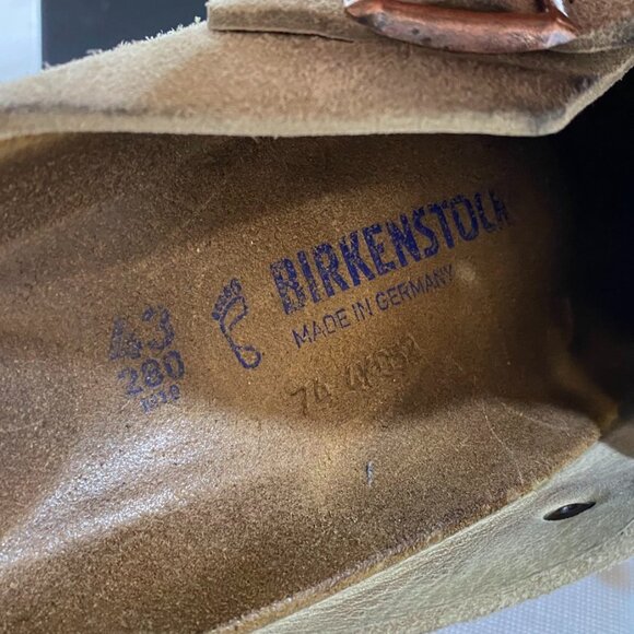 Birkenstock Boston Soft Footbed Suede Clogs Taupe EU 43 Regular main image 11